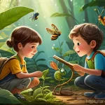 곤충 분양 플랫폼 추천 - **Prompt 1: "The Joy of Discovery: Children and Insects"**
"A heartwarming and brightly lit scen...